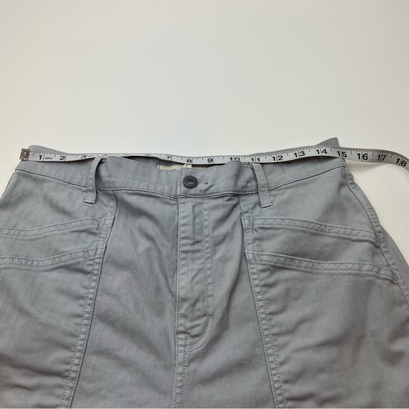 Madewell Garment-Dyed Solstice '90s Straight Cargo Pant Women Size 29 Grey Gray - Picture 8 of 15